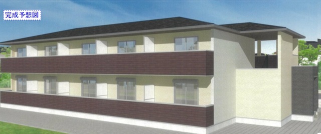 建物外観　完成パース