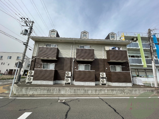 建物外観　仙台市宮城野区新田東「エアフォルク新田東１番館」