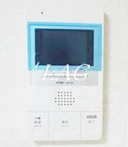 セキュリティ　モニター付きインターホンです。