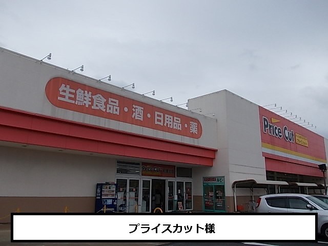 スーパー　プライスカット（スーパー）まで745m