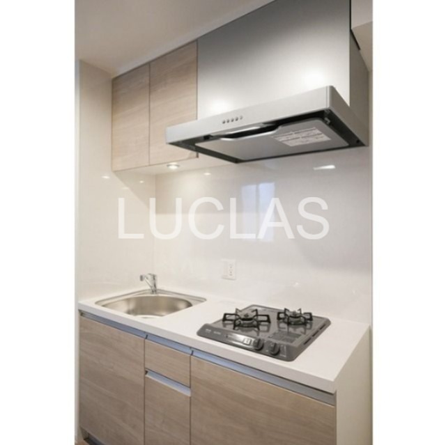 キッチン　2口コンロで使いやすいシステムキッチン♪