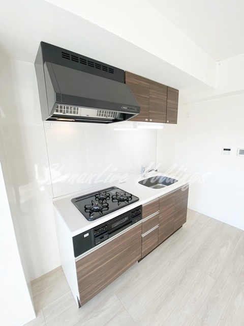 キッチン　ガス3口コンロ♪