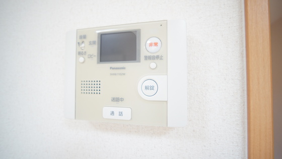 セキュリティ　カメラ付きインターホン