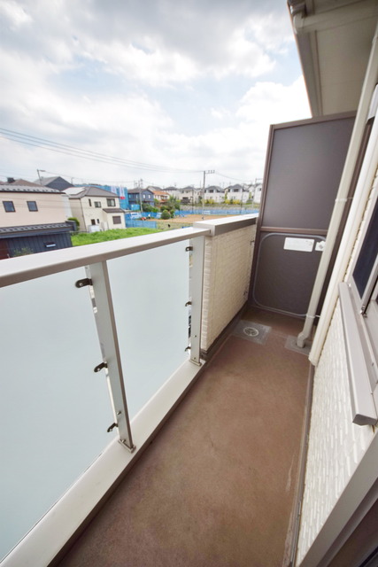 バルコニー　☆さて、洗濯洗濯☆