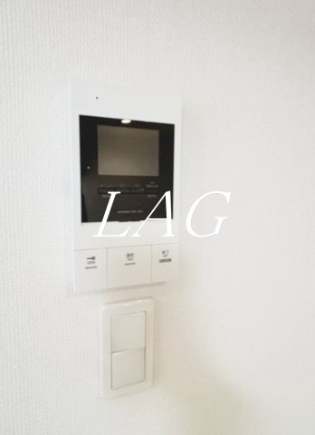 セキュリティ　モニター付きインターフォンです。