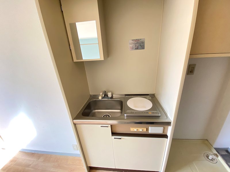 キッチン　キッチン　1口IHクッキングヒーター付