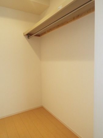 収納　たっぷりとした収納スペースです
