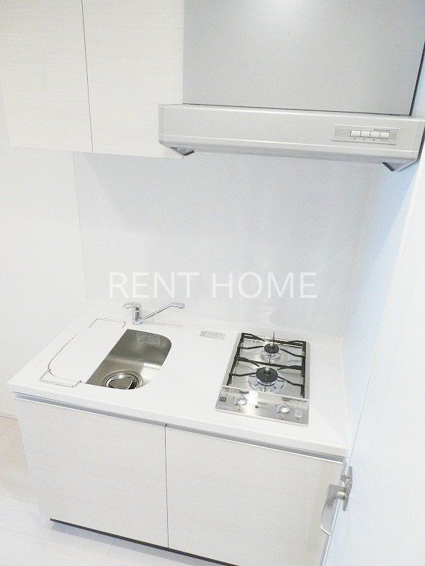 キッチン　2口ガスシステムキッチン