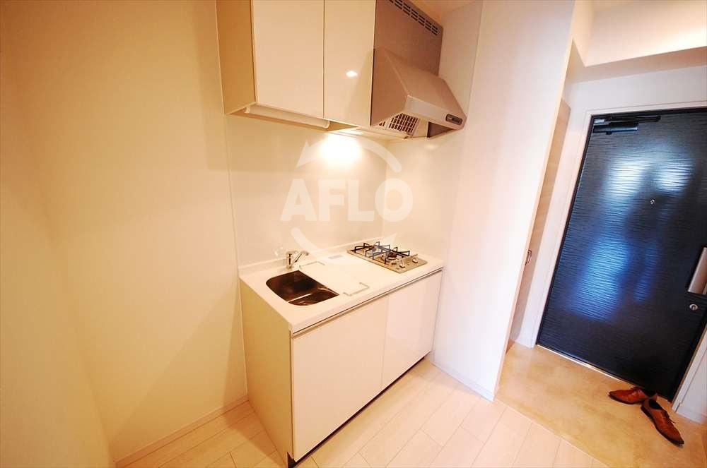 キッチン　スプランディッド難波　ガス2口コンロシステムキッチン