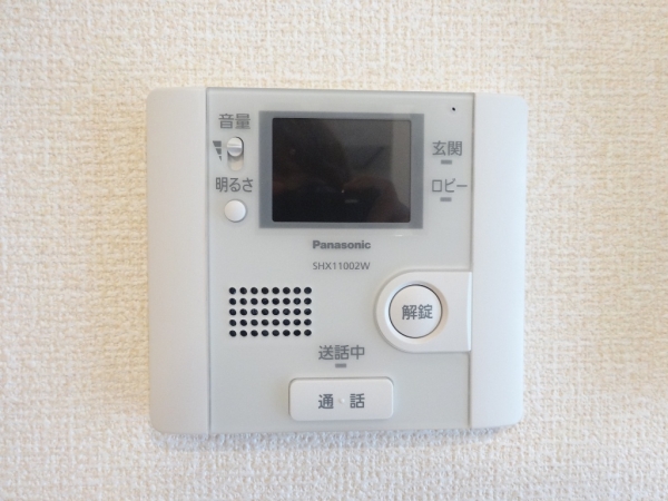 セキュリティ　TVモニター付きで来客対応も安心♪