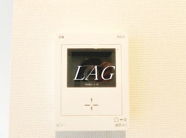 セキュリティ　モニター付きインターホンです。