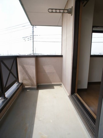 バルコニー　日当たり良好です♪