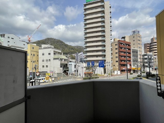 眺望　前面抜けてます