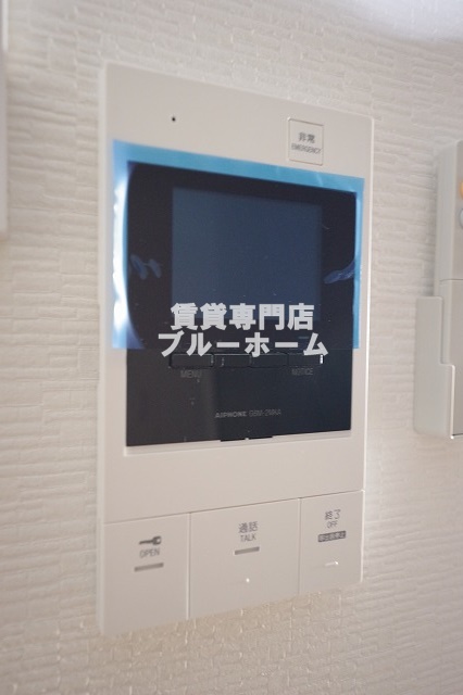 セキュリティ　モニター付きインターホン！