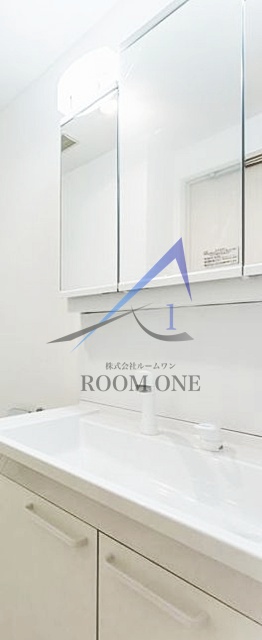 洗面設備　洗面台です。