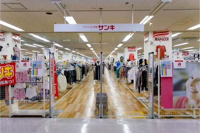 ショッピングセンター　サンキ岸和田店（ショッピングセンター）まで828m