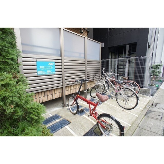 眺望　駐輪場