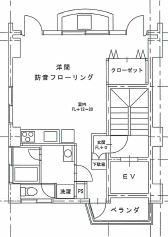 K2 COURT MINOWAの間取り写真