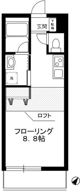 コンフォートIIの間取り写真