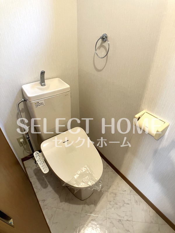 愛知環状鉄道 北野桝塚駅 徒歩8分 2階建 築25年のトイレ写真
