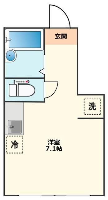 東急目黒線 西小山駅 徒歩14分 2階建 築9年の間取り写真