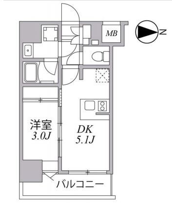 SYFORME住吉の間取り写真