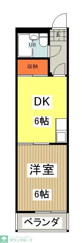 ストークハイツタケダの間取り写真