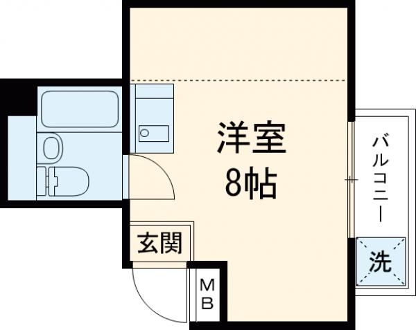 メリーライフ仙川の間取り写真