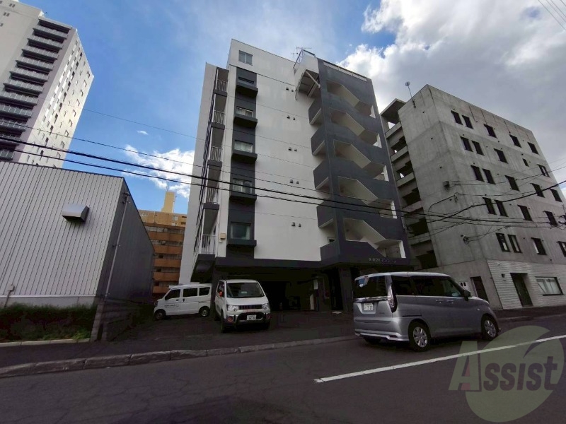 建物外観　札幌市中央区大通西「大通２４マンション」