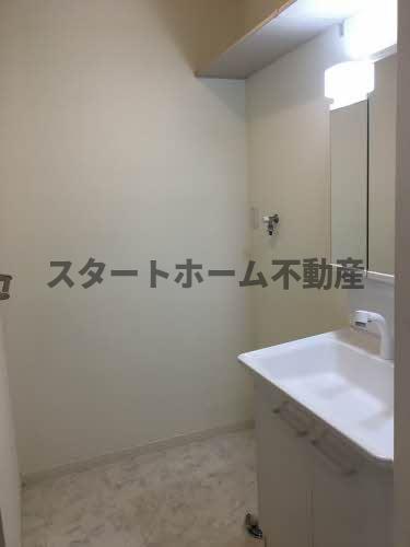 洗面設備　洗面所です