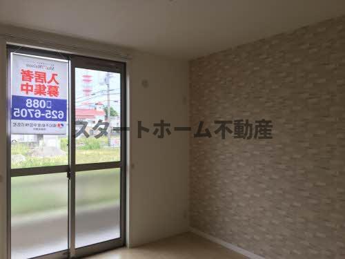 バルコニー　広々としたバルコニーです