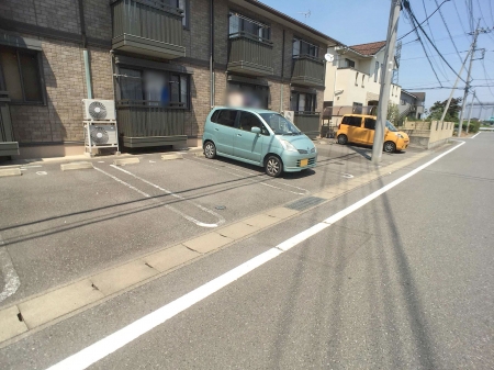 【メゾン染谷川の駐車場】