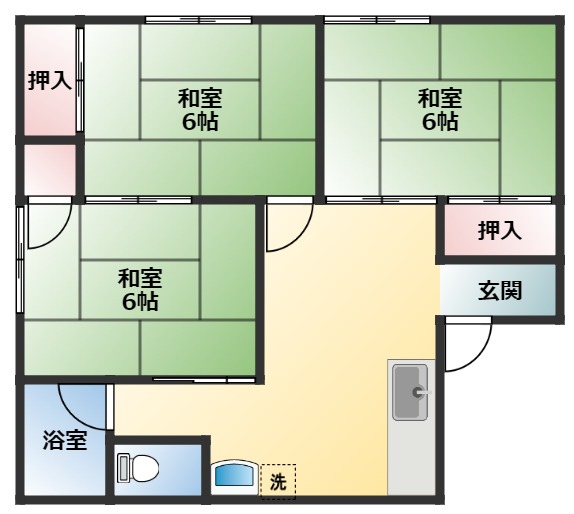 メゾンK1の間取り