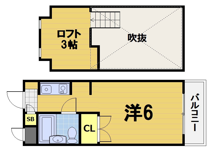 第46長栄MKフレグランス桂の間取り