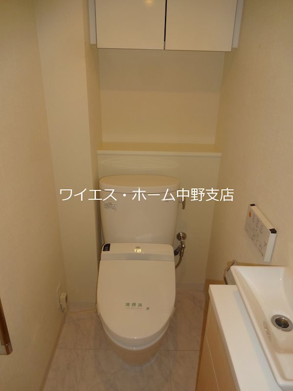 【中野区弥生町のマンションのトイレ】