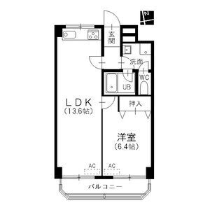 ハイライク栄ハイツの間取り