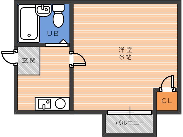 ロイヤルパレス東住吉の間取り