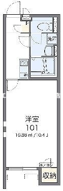 クレイノこもれびの間取り