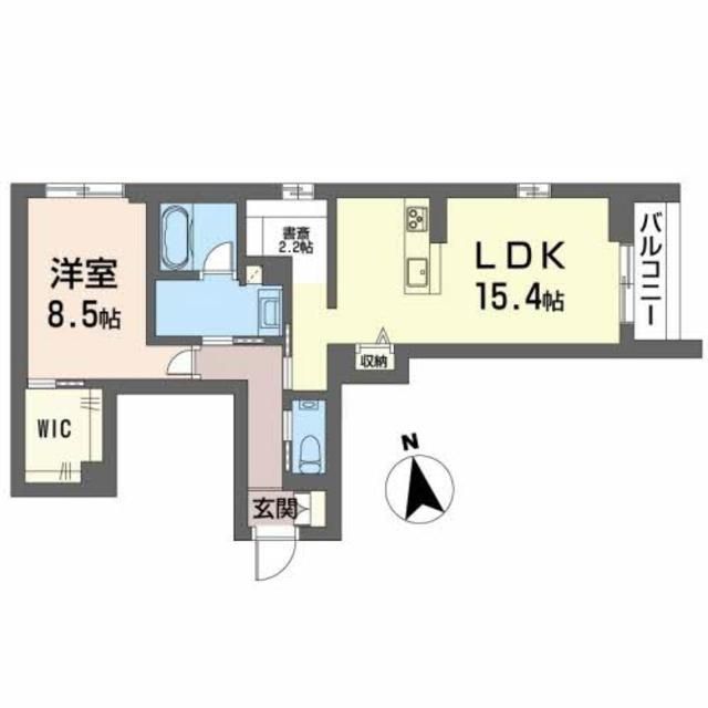 富岳五橋の間取り