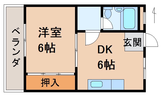 グリーンヒル金池の間取り