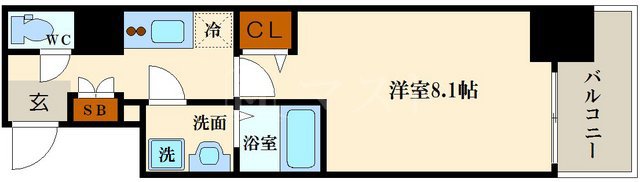 【プレサンス立売堀パークシティの間取り】