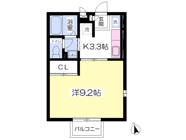 Ｋ・ｈｏｕｓｅの間取り