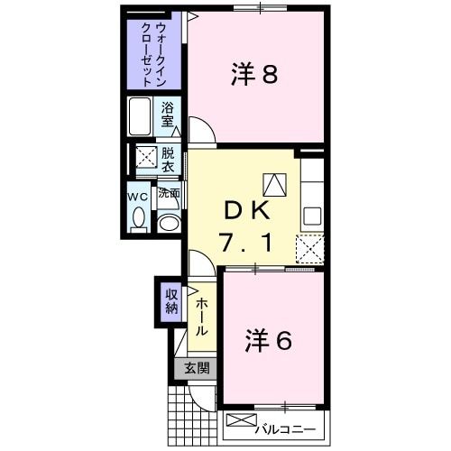 ネオ　コスモスの間取り