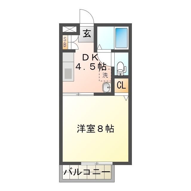 イーストコートの間取り