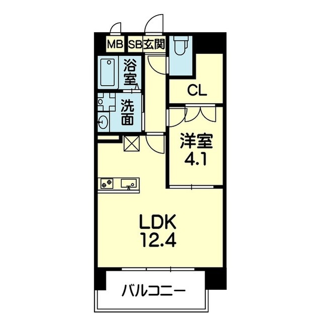 Beau rivage白山の間取り