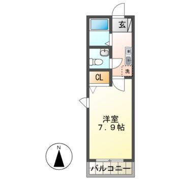 朝日ヒルズの間取り