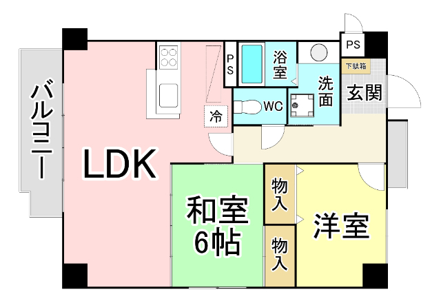 エクセル井堀の間取り