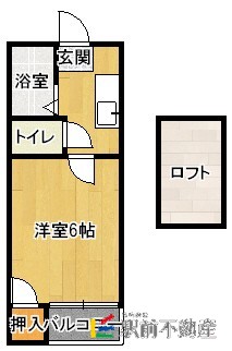 ソレイユ水城の間取り