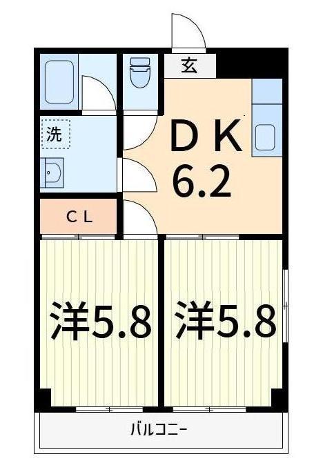 デルフォカーサトーアの間取り