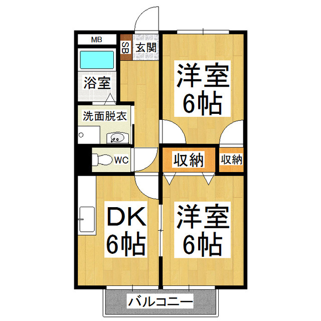 ＳｕｒｐｌｕｓＴｗｏ楓の間取り